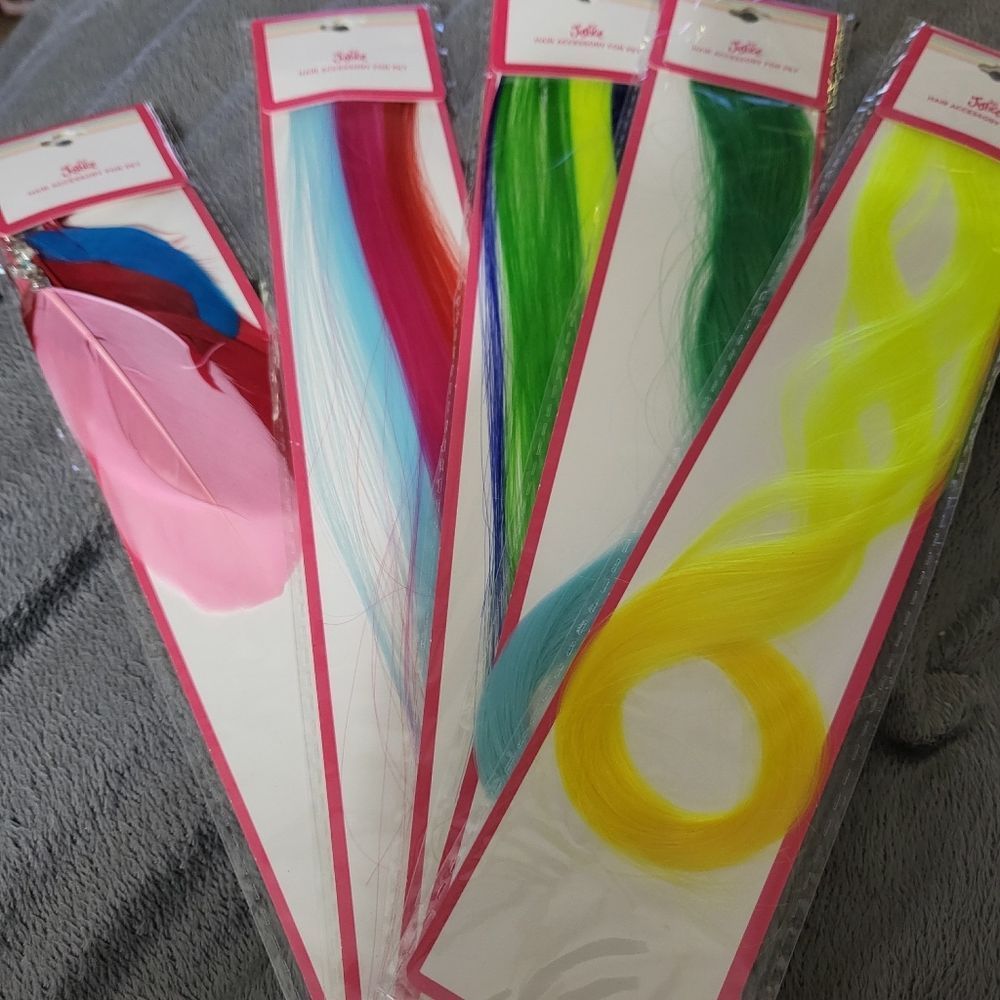 Justice hair accessory for pets new